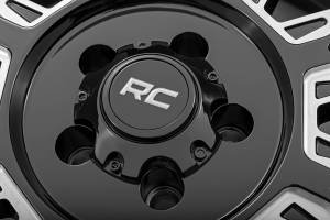 Rough Country - Rough Country Rough Country 86 Series Wheel - One-Piece - Gloss Black - 20x10 - 8x6.5 - -19mm - 86201010 - Image 6