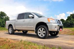 Rough Country - Rough Country 2 Inch Leveling Kit - Red Spacers - Nissan Titan 2WD/4WD (04-21) - 863RED - Image 2