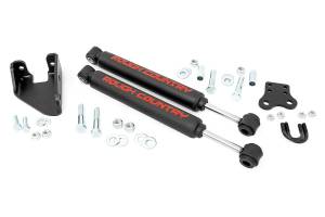 Rough Country - Rough Country Dual Steering Stabilizer - 4-6.5 Inch Lift - Jeep Wrangler YJ (87-95) - 87307 - Image 2