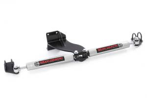 Rough Country N3 Steering Stabilizer - Dual - 2.5-8 Inch Lift - Ram 2500 (14-23) - 8749430