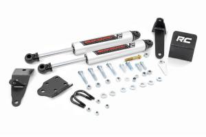 Rough Country V2 Steering Stabilizer - Dual - 2-8 Inch Lift - Ram 2500 (10-13)/3500 (10-12) - 8749570