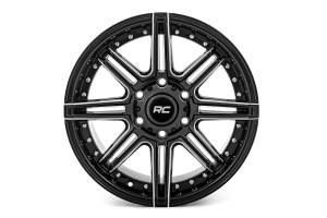 Rough Country - Rough Country Rough Country 88 Series Wheel - One-Piece - Gloss Black - 17x8.5 - 6x5.5 - -12mm - 88170912 - Image 2