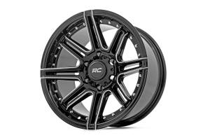 Rough Country - Rough Country Rough Country 88 Series Wheel - One-Piece - Gloss Black - 17x8.5 - 6x5.5 - -12mm - 88170912 - Image 4