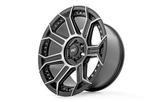 Rough Country - Rough Country Rough Country 89 Series Wheel - One-Piece - Black Machined Gunmetal - 20x9 - 6x5.5 - +18mm - 89200912 - Image 2