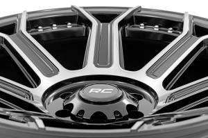 Rough Country - Rough Country Rough Country 89 Series Wheel - One-Piece - Black Machined Gunmetal - 20x9 - 6x5.5 - +18mm - 89200912 - Image 5