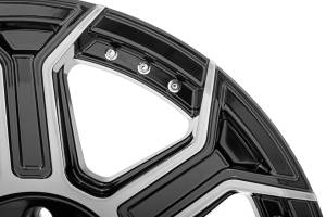 Rough Country - Rough Country Rough Country 89 Series Wheel - One-Piece - Black Machined Gunmetal - 20x9 - 6x5.5 - +18mm - 89200912 - Image 6