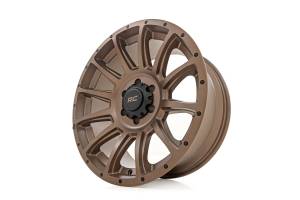 Rough Country - Rough Country Rough Country 90 Series Wheel - One-Piece - Bronze - 18x9 - 8x180 - 0mm - 90180906 - Image 4