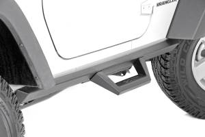 Rough Country - Rough Country Contoured Drop Steps - 2 Door - Jeep Wrangler JK 4WD (2007-2018) - 90763 - Image 1