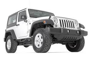 Rough Country - Rough Country Contoured Drop Steps - 2 Door - Jeep Wrangler JK 4WD (2007-2018) - 90763 - Image 4