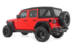 Rough Country - Rough Country Nerf Steps - Wheel to Wheel - 4 Door - Jeep Wrangler Unlimited 2WD/4WD (07-18) - 90764A - Image 2