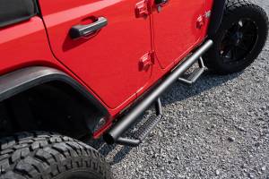 Rough Country - Rough Country Nerf Steps - Wheel to Wheel - 4 Door - Jeep Wrangler Unlimited 2WD/4WD (07-18) - 90764A - Image 6