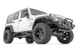 Rough Country - Rough Country Contoured Drop Steps - 4 Door - Jeep Wrangler JK 2WD/4WD (07-18) - 90765B - Image 3