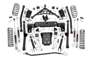 Rough Country 4 Inch Lift Kit - Long Arm - Jeep Grand Cherokee WJ 4WD (1999-2004) - 90820