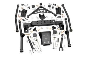 Rough Country Long Arm Upgrade Kit - 4 Inch Lift - Jeep Grand Cherokee WJ (99-04) - 90900U