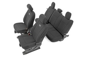 Rough Country - Rough Country Seat Covers - FR Bucket and RR Bench - Ford F-150 (15-23)/Super Duty (17-23) - 91018 - Image 1