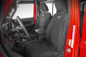 Rough Country - Rough Country Seat Covers - Front and Rear - Jeep Wrangler JL 4WD (2018-2023) - 91020 - Image 3