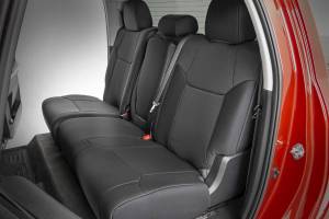 Rough Country - Rough Country Seat Covers - FR w/ Console Cover and Rear - Toyota Tundra (14-21) - 91027A - Image 3