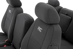 Rough Country - Rough Country Seat Covers - FR 40/40/20 & RR Full Bench - Chevy/GMC 1500/2500HD (07-13) - 91033 - Image 2