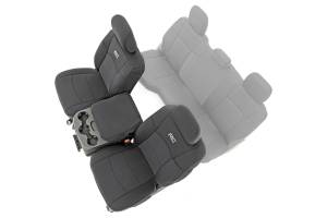 Rough Country Seat Covers - Bucket Seats - FR - Ram 2500 2WD/4WD (2019-2023) - 91042