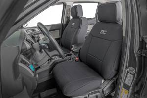 Rough Country - Rough Country Seat Covers FR Bucket and RR Bench Ford Ranger 2WD/4WD (2019-2023) - 91056A - Image 2