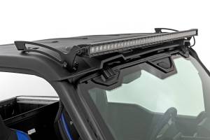 Rough Country - Rough Country 50" Single Row Light Mount Front Black Series Polaris Xpedition ADV-5 - 93192 - Image 2