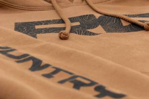 Rough Country - Rough Country Rough Country Hoodie - RC Topographical Sleeve - Saddle - SM - 94095SM - Image 4