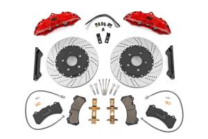 Rough Country - Rough Country Performance Brake System - Front - Jeep Wrangler JK/Wrangler Unlimited (07-18) - 95100 - Image 2