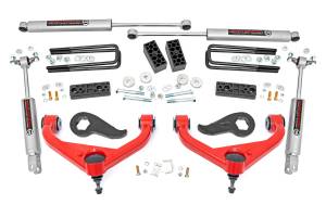 Rough Country 3 Inch Lift Kit - Chevy/GMC Sierra 3500 HD/Silverado 3500 HD (20-24) - 95630RED