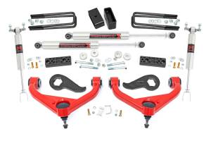 Rough Country 3 Inch Lift Kit - UCAs - M1 - Chevy/GMC Sierra 3500 HD/Silverado 3500 HD (20-24) - 95640RED