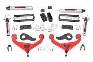 Rough Country 3 Inch Lift Kit - UCAs - V2 - Chevy/GMC Sierra 3500 HD/Silverado 3500 HD (20-24) - 95670RED