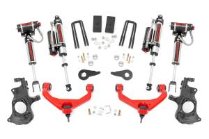 Rough Country 3.5 Inch Lift Kit - Knuckle - Vertex - Chevy/GMC 2500HD/3500HD (11-19) - 95750RED