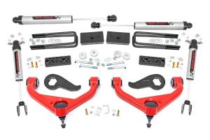 Rough Country 3 Inch Lift Kit - UCAs - V2 - Chevy/GMC 2500HD (20-24) - 95870RED