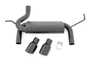 Rough Country - Rough Country Performance Exhaust - Dual Outlet - Jeep Wrangler JK (2007-2018) - 96002A - Image 2