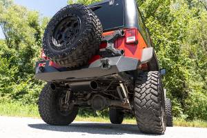 Rough Country - Rough Country Performance Exhaust - Dual Outlet - Jeep Wrangler JK (2007-2018) - 96002A - Image 4