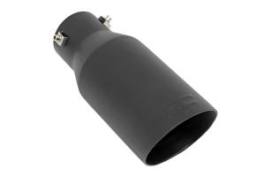 Rough Country - Rough Country Exhaust Tip - Black - RC Logo - 2.5-3 Inch Pipe - 96004 - Image 2