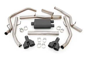 Rough Country - Rough Country Performance Exhaust - Crew/Dbl - RR Exit - Chevy/GMC 1500 (19-23) - 96011 - Image 2