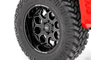 Rough Country - Rough Country Rough Country 96 Series Wheel - One-Piece - Gloss Black - 20x10 - 8x6.5 - -19mm - 96201010 - Image 4