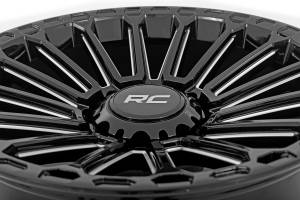 Rough Country - Rough Country Rough Country 97 Series Wheel - One-Piece - Gloss Black - 17x9 - 6x5.5 - -12mm - 97170912 - Image 5