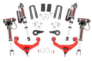 Rough Country 3.5 Inch Lift Kit Vertex w/ Overloads Chevy/GMC 2500HD/3500HD (11-19) - 97550RED