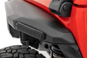 Rough Country - Rough Country High Clearance LED Flat Fender Flare Kit - UV Treated - - Jeep Wrangler JL (18-23) - 99036 - Image 3