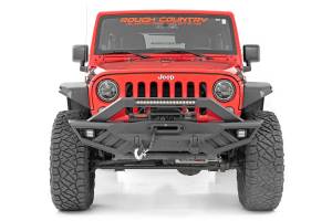 Rough Country - Rough Country High Clearance LED Flat Fender Flare Kit - UV Treated - Jeep Wrangler JK (07-18) - 99037 - Image 2