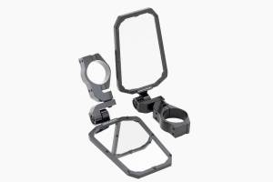 Rough Country - Rough Country UTV Aluminum Side View Mirrors - Horizontal - 99209 - Image 1