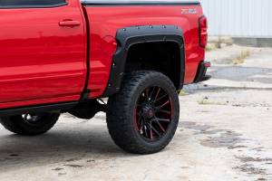 Rough Country - Rough Country Fender Flares Defender 6'7" & 8' Bed G1C Overcast Chevy Silverado 1500 (14-18) - A-C11412-G1C - Image 6