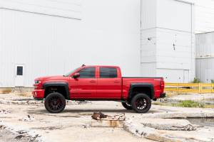 Rough Country - Rough Country Fender Flares Defender 6'7" & 8' Bed G9K Satin Steel Chevy Silverado 1500 (14-18) - A-C11412-G9K - Image 3