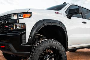 Rough Country - Rough Country Defender Pocket Fender Flares - Chevy Silverado 1500 2WD/4WD (19-23) - A-C12211 - Image 5