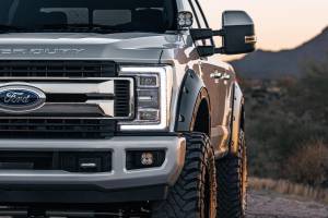 Rough Country - Rough Country Fender Flares Defender B3 Atlas Blue Ford F-250/F-350 Super Duty (17-22) - A-F21112-B3 - Image 2