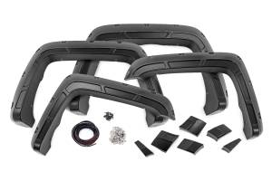 Rough Country Fender Flares Defender 5IS Silver Ice GMC Sierra 1500 (14-18)/Sierra 2500 HD (15-19) - A-G11611-5IS