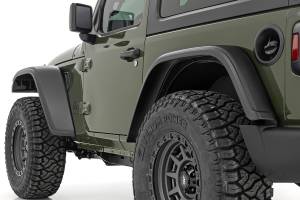 Rough Country WF1 Fender Flares - Jeep Wrangler 4xe (21-23)/Wrangler JL (18-23) - A-J01822