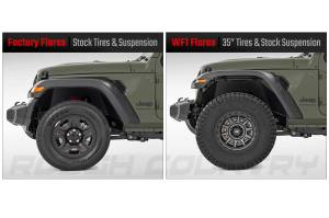 Rough Country - Rough Country WF1 Fender Flares Jeep Gladiator JT 4WD (2020-2024) - A-J02022 - Image 2