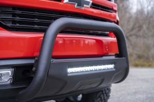 Rough Country - Rough Country Black LED Bull Bar - Chevy Silverado 1500 2WD/4WD (2019-2022) - B-C4072 - Image 2